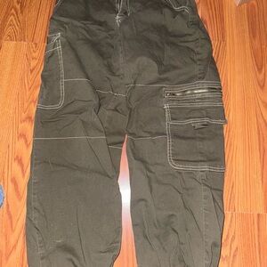Olive Cargo Pants